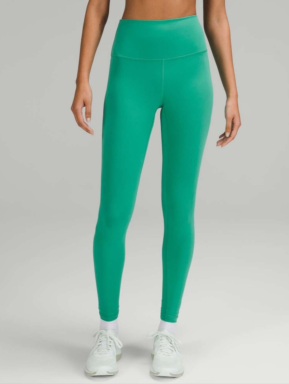 Lululemon Wunder Train High-Rise Tight 28" , Size 4, Maldives Green